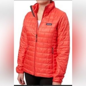 Patagonia Nanopuff Women’s Jacket Large French Red